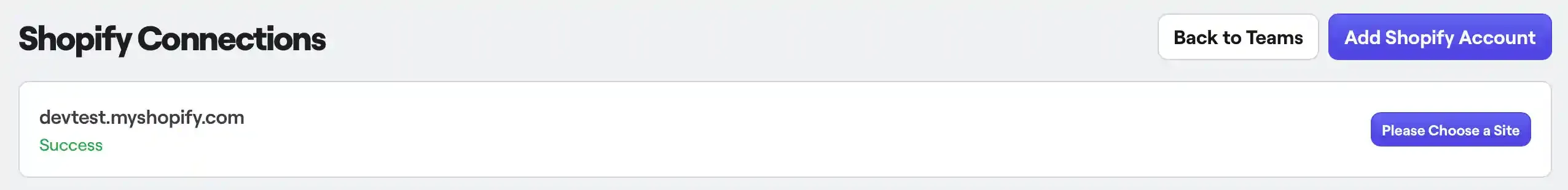 Bento site selection after install